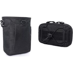 Molle Dump Pouch and Molle Horizontal Admin Pouch