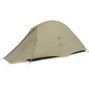 NatureHike 2024 Cloud Up Pro Tent ، ترقية الخيام الخفيفة ، 1.23 كجم/2.7 رطل ، خيمة شخص واحد ، لتخيم الدورة ، الظهر ، المشي لمسافات طويلة ، ذاتية ، البناء ، إعداد سهلة (khaki)