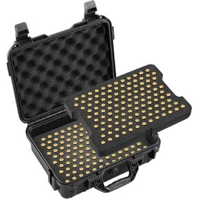 246 Round Bullet Storage Storage Case Box Ammo Ammo Box لـ 9x19mmmmmmmmm ، 9mm Luger. 40 S & W. 380 ACP. 38 S & W. 356 TSW ، 7.63mm Mannlicher ، 8mm Steyr
