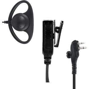 Radio Ear Piece Walkie Talkie Accessories Earpiece Headset Headphone for Hytera Hyt bd502i bd552i bd612i pd502i tc-320 tc 508 tc-508 tc-610 tc320 tc508 pd402i bd402i pd562i(D Shape)