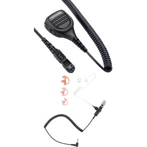 MIC SPECONTAIN MIC للحصول على أجهزة الراديو Motorola XPR 3500E XPR 3300E XPR 3500 XPR 3300 و 3.5 مم استمع فقط حزمة أذن أنبوب صوتية فقط