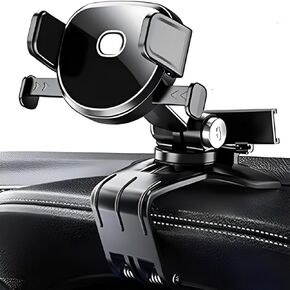 360 Degree Rotation Dashboard Cell Phone Holder for Car Clip Mount Stand Suitable for 4 to 7 inch Smartphones