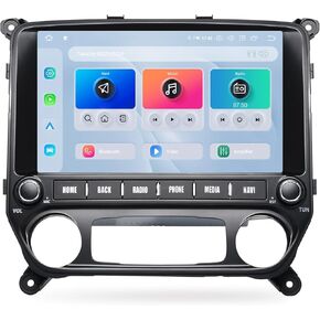 Dasaita Android 13 Car Stereo for Silverado GMC Sierra 2014-2019 with Wireless Carplay/Android Auto, 11.6" Touch Screen Head Unit, GPS, Radio, Bluetooth 5.0, 4G LTE/5G WiFi, 8G RAM 256G ROM