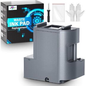 Waste Ink Pad Replacement for Epson Ecotank ET-2850 ET-2760 ET-2700 ET-2750 ET2850 ET2760 ET2700 ET2750 Printers, Compatible for Epson Ink Pad Replacement Maintenance Box