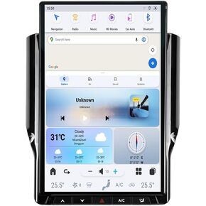 8-128GB for Dodge RAM1500 Ram 1500 2500 Android 13.0 Car Stereo 14.4 Inch Tesla Screen Carplay Car Radio Navigation GPS Multimedia Player DSP Unit (for Year 2012-2018)