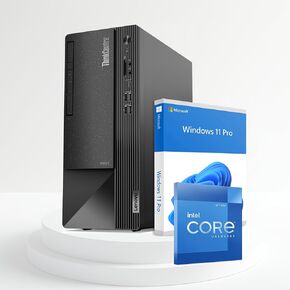 Lenovo ThinkCentre Neo Business Desktop, Intel 6 Core i5-12400, 16GB RAM, 512GB SSD, Windows 11 Pro, HDMI, Display Ports, DVD-RW, WiFi, 7-in-1 Card Reader, RJ45, USB Type-C