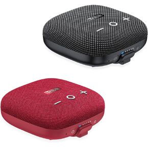 Tribit StormBox Micro 2 Portable Speaker (Black and Red)
