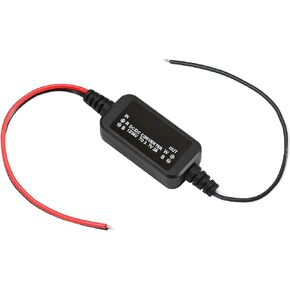DC 12V/24V to 3.7V Voltage Converter DC 8-30V to 3.7V 2.5A/3A 11.1W MAX Buck Converter Module Step-Down Converter Voltage Transformer Power Adapter for Car Auto Vehicle Motor LED Lighting & More