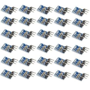 15PCS AMS1117-3.3 DC 4.75V-12V to 3.3V Buck Converter Voltage Regulator Step Down Power Supply Buck Module 800mA