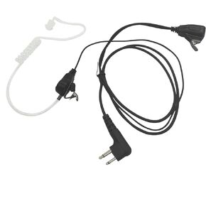 Air Tube FBI Earpiece Surveillance Walkie Talkie Headset with Mic for Motorola Two Way Radio RMM2050 XU2600 CLS1410 CP200 GP300 PR400 CLS1110 CP200D (10)