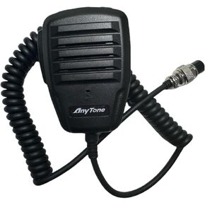 VectorCom microphone الأصلي ، ميكروفون مكبر صوت ، ميكروفون CB متوافق مع أيلون راديو AT-6666Pro 10 متر
