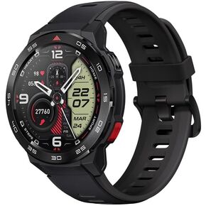 Smartwatch GS Pro للرجال نساء ، 1.43 "AMOLED SCREEM GPS تحديد موقع اللياقة البدنية مع 4 PD معدل ضربات القلب SPO2 شاشة ، 5ATM مقاوم للماء 105 أوضاع الرياضة تعقب النشاط في iOS Android