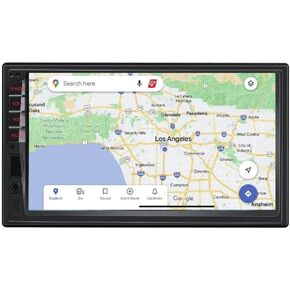 Cerwin Vega CV7BM Double DIN Bluetooth Car Stereo-7 "مشغل صوت شاشة تعمل باللمس مع رابط مرآة لاسلكية ، Sub Out ، FM/AM Car Radio ، SD/USB/AUX ، كاميرا احتياطية جاهزة