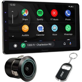 Pioneer DMH-WT86NEX 10.1" Touchscreen Digital Multimedia Receiver and Bullet Camera with Apple CarPlay and Android Auto Compatibility