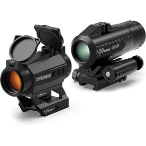 VOTATU VRD501 2MOA Auto Off Red Dot Sight Bundle مع M3X Massionly Flip في جبل جانبي