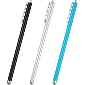 3 Pcs Stylus Pens for Touch Screens, Universal Stylus Pen High Sensitivity Touchscreen Pen Large Stylus Pen Compatible with Phone Tablets(Gold+Red+Green)