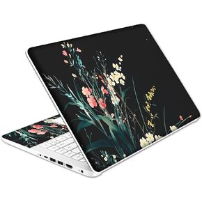 Laptop Skin Decal HP 14" - Botanical, Laptop Cover Sticker, No Cutting Required, No Bubble, Waterproof, Scratch Resistant - Including Wide Screen and Wrist Pad