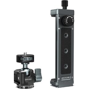 Tripod Mount Adapter with Ball Head, Aluminum Tablet Mount Holder, Compatible with 4.7"-12.9" Most Tablets