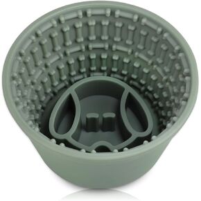Silicone Slow Feeder Dog Bowls, 2 in 1 Dog Licking Pad Bowl Non-Slip Lick Mat Bowl, Freeze Bowl for Small Medium Large Breed Dogs