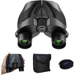 10x25 Compact Binoculars High-Definition Binoculars for Bird Watching, Travel, Concerts, Hunting, Hiking and Sport Games.