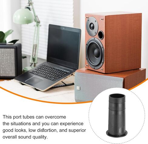 MECCANIXITY 3Pcs 35x80mm/1.4 x 3.1 Inch Speaker Port Tube Subwoofer Bass Box Tube Bass Woofer Box Speaker Box Bass Air Port for DJ/PA Speaker Cabinets in Saudi Arabia