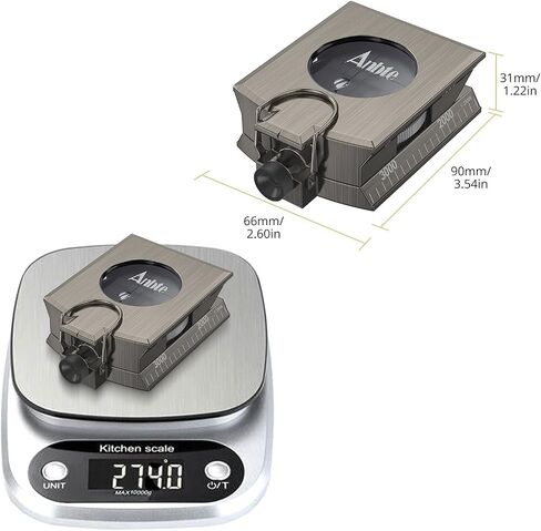 Compass Hiking Survival, IP65 Waterproof Metal Compass with Sighting Clinometer and Carry Bag, Multifunctional, Professional, for Camping Hunting Hiking Navigation in Saudi Arabia
