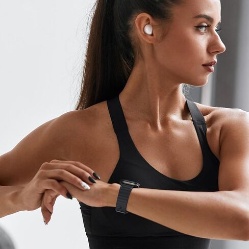TiMOVO Sport Band Compatible With Apple Watch Band 49mm 46/45/44/42mm for Women Men, Soft Silicone Waterproof Replacement Strap for iWatch Ultra 2/Ultra/Series 10/9/8/7/6/5/4/3/2/1/SE 2/SE in Saudi Arabia