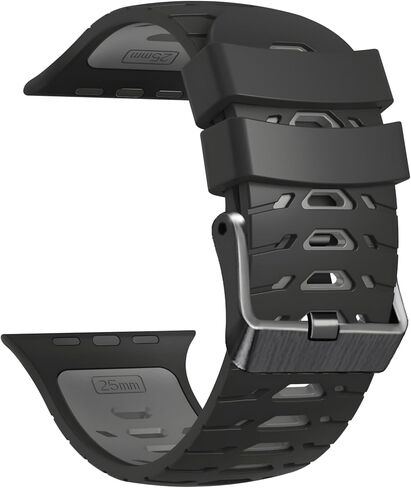 شاهد فرقة Apple Watch Ultra 2 49mm 45mm 44mm 42mm 42 مم نطاقات مراقبة مطاطية ناعمة لـ Iwatch SE 1 2 Series 4 5 6 7 8 9 للرجال نساء in Saudi Arabia