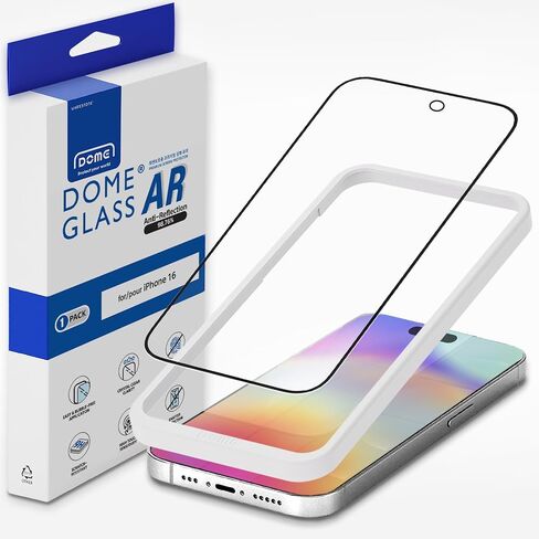 واقي شاشة DOME GLASS Whitestone AR لهاتف iPhone 16 Plus in Saudi Arabia