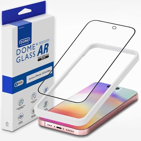 واقي شاشة DOME GLASS Whitestone AR لهاتف iPhone 16 Plus in Saudi Arabia