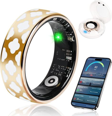 Smart Rings Fitness Monitor Sleep Teacker for Women Men in Saudi Arabia
