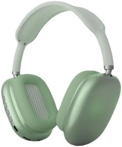 Wireless Bluetooth Headphones Active Noise Cancelling Over-Ear Headphones with Microphones, 42 Hours Playtime, HiFi Audio Adjustable Headphones. (Classic, Green) in Saudi Arabia