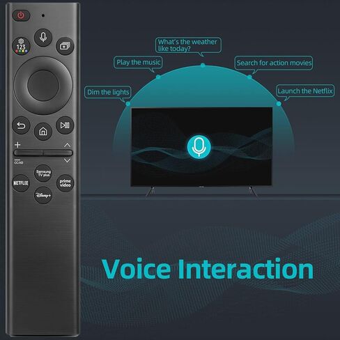 Replacement Voice Universal Remote Control for Samsung Smart TVs,for Samsung Smart TV Models 2018-2024 UHD QLED The Frame QLED 4K 8K Crystal Smart TVs(NO Solar) in Kuwait