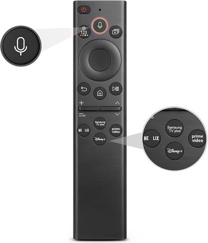 Replacement Voice Universal Remote Control for Samsung Smart TVs,for Samsung Smart TV Models 2018-2024 UHD QLED The Frame QLED 4K 8K Crystal Smart TVs(NO Solar) in Kuwait