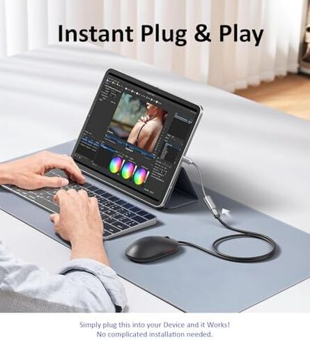OTG USB-C إلى محول USB 3.0 [2Pack] Thunderbolt 3 متوافق مع Apple MacBook Pro/Air iPhone 16 Pro Max/Plus/15 Samsung Galaxy S24/S23/S22/S21 in Kuwait