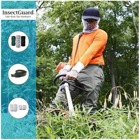 Tick Gaiters - ZipOn Permethrin Treated, Ticks, Mosquitoes, Flies & More Insect Repellent, Unisex Adult in Saudi Arabia