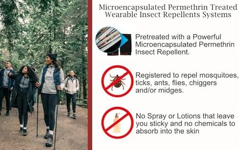 Tick Gaiters - ZipOn Permethrin Treated, Ticks, Mosquitoes, Flies & More Insect Repellent, Unisex Adult in Saudi Arabia
