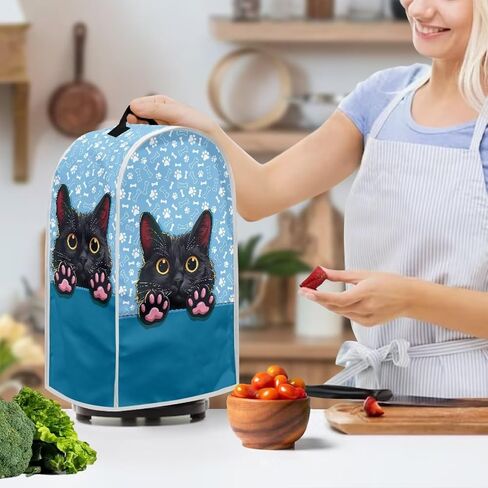 Mumeson Vinatge Rooster Blender Cover Dust Proof Polyester Blender Cover Protection Blender Dust Cover Home Kitchen Appliance Cover Decoration in Saudi Arabia