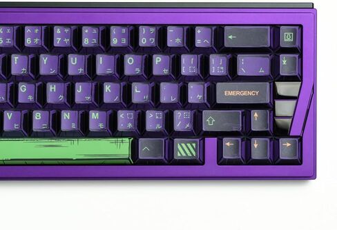 PBT keycaps japenese manga anime style 141 Keys Cherry profile dye sub reorto keycaps for mechanical keyboard in Kuwait