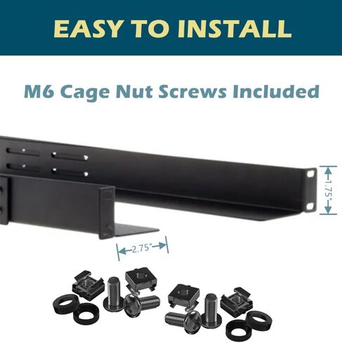 Server Rack 4U Standing Open Frame Rack with 4 Wheels 4 Posts 19Inch Server Equipment Rack Heavy Duty Cold Rolled Steel for Network Servers & AV Gear (4U) in Kuwait