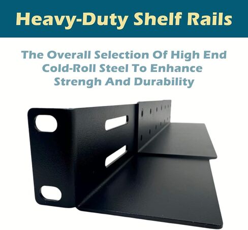 Server Rack 4U Standing Open Frame Rack with 4 Wheels 4 Posts 19Inch Server Equipment Rack Heavy Duty Cold Rolled Steel for Network Servers & AV Gear (4U) in Kuwait
