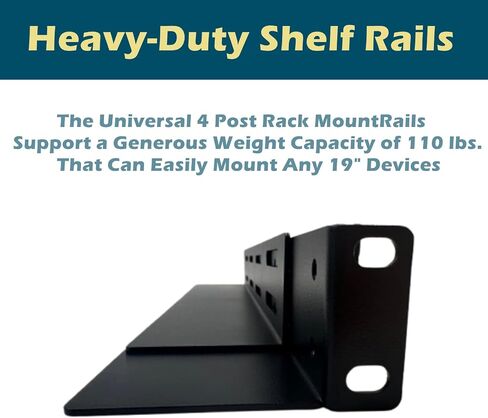 Server Rack 4U Standing Open Frame Rack with 4 Wheels 4 Posts 19Inch Server Equipment Rack Heavy Duty Cold Rolled Steel for Network Servers & AV Gear (4U) in Kuwait