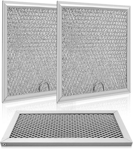 Microwave Charcoal and Grease Filter Fit for Samsung ME19R7041FS, ME19R7041FS/AA, ME19R7041FT, ME19R7041FT/AA, ME19R7041FB, ME19R7041FB/AA in Saudi Arabia