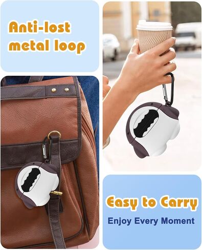 Boaretiu for Airpods 4th 2024 Case Cute Cartoon Kawaii - with Keychain Funny Design Cover Shell for Girls Teens Women Cases for Air Pods 4th, Fish in Saudi Arabia