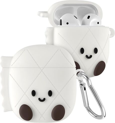 Boaretiu for Airpods 4th 2024 Case Cute Cartoon Kawaii - with Keychain Funny Design Cover Shell for Girls Teens Women Cases for Air Pods 4th, Fish in Saudi Arabia