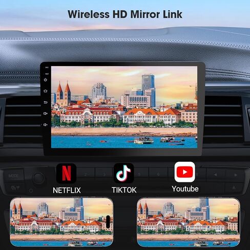 Haudio 10.1 Inch Cars Radio with Apple Carplay and Android Auto, 2 Din Car Stereo with HD Backup Camera, GPS Navigation, Bluetooth, Voice Control, Mirror Link, FM/AM/AUX for All Vehicles(4+64GB) in Saudi Arabia