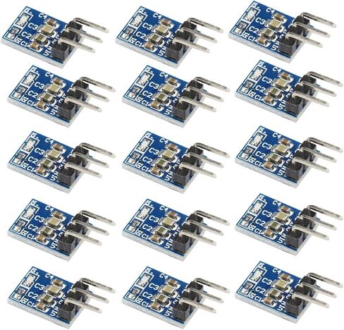 15PCS AMS1117-3.3 DC 4.75V-12V to 3.3V Buck Converter Voltage Regulator Step Down Power Supply Buck Module 800mA in Kuwait
