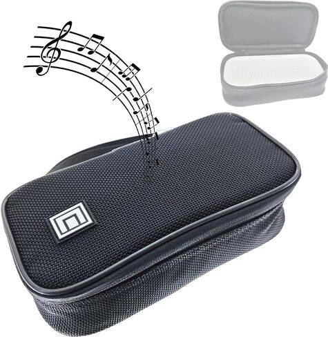 Travel and Storage Carrying Case Bag for Bose Soundlink Flex Speaker(Enjoy Music Without Taking The Speaker from The Bag,Water Repellent,Good Protection,Black) in Saudi Arabia