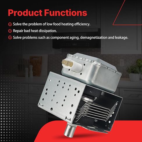 New WB27X10682 Magnetron RM269 for GE Microwave Oven Repair Part Replace WB27X10559 1086312 2M319J 2M219J Magnetron (Silver) in Saudi Arabia