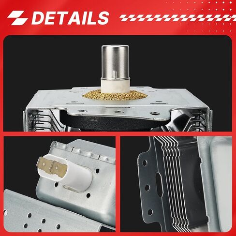 New WB27X10682 Magnetron RM269 for GE Microwave Oven Repair Part Replace WB27X10559 1086312 2M319J 2M219J Magnetron (Silver) in Saudi Arabia